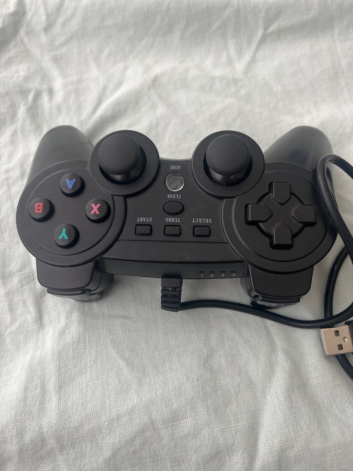 Lab31 6V USB Game Controller - Zwart, Gebruikt, PC, Overige typen, Overige merken