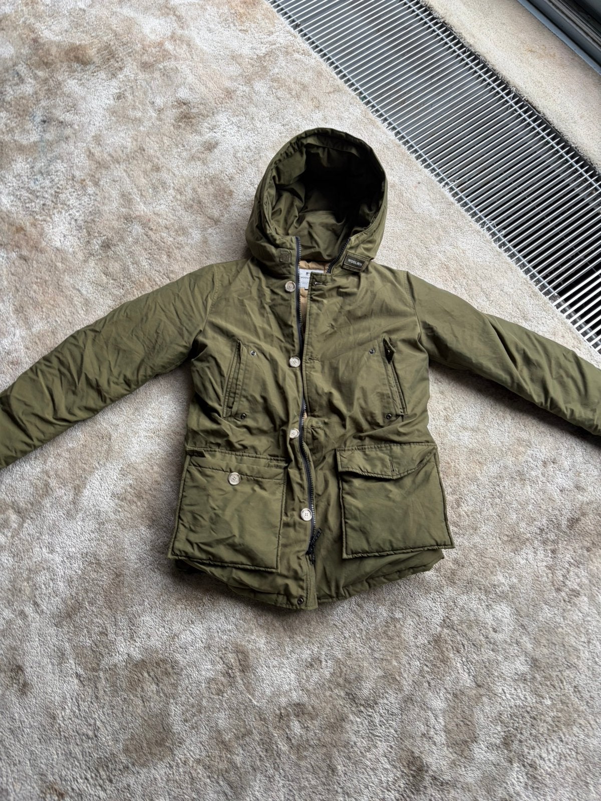 Woolrich maat s, Ophalen of Verzenden, Zo goed als nieuw, Meisje, Jas