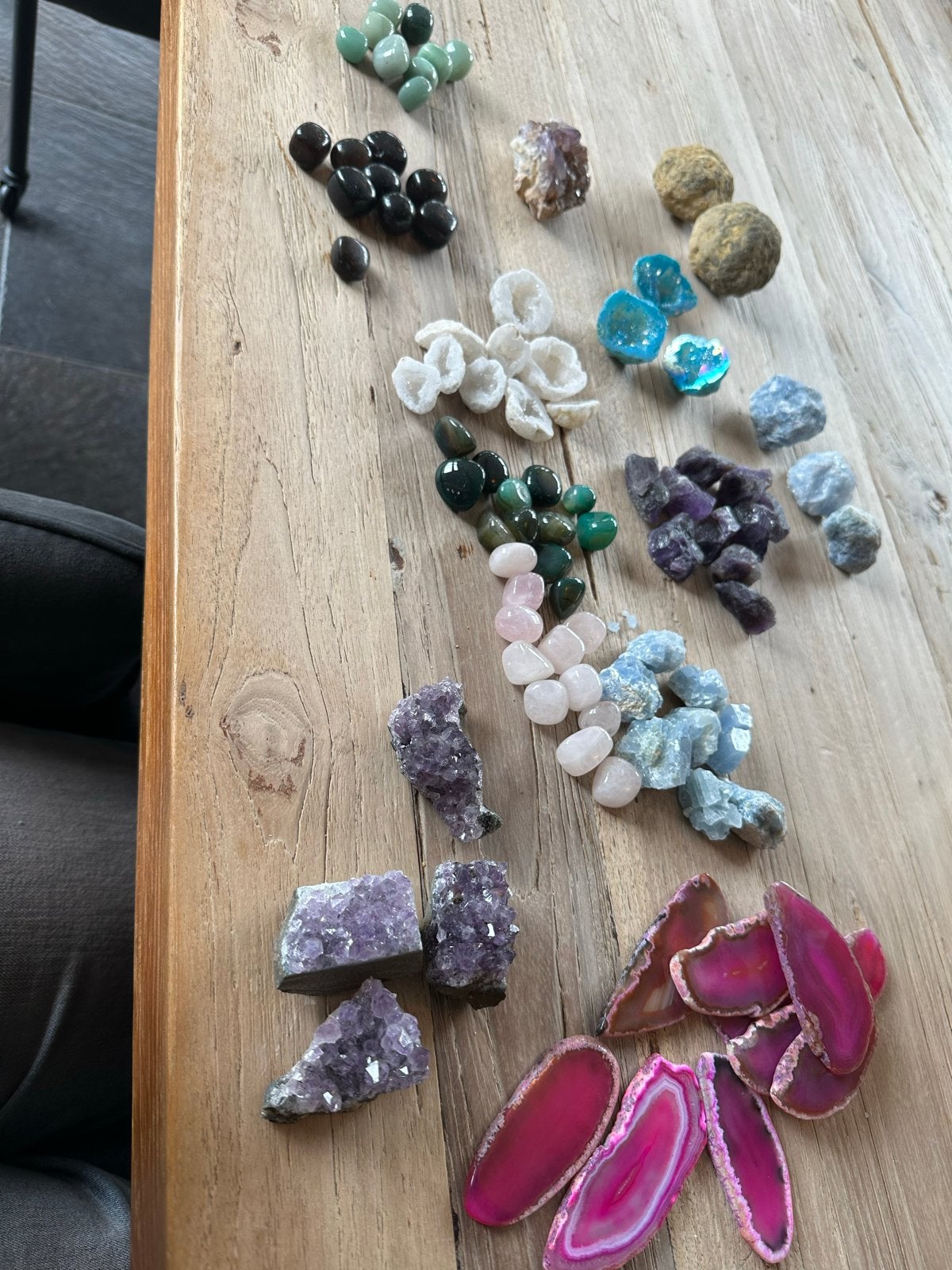 Complete collectie edelstenen - gestopt met verzamelen, Ophalen of Verzenden, Nieuw