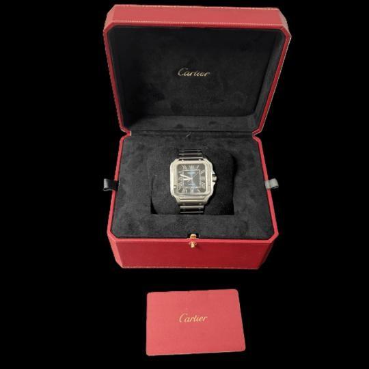 Cartier Santos de Cartier WSSA0030, Overige merken, Staal, Staal, Polshorloge