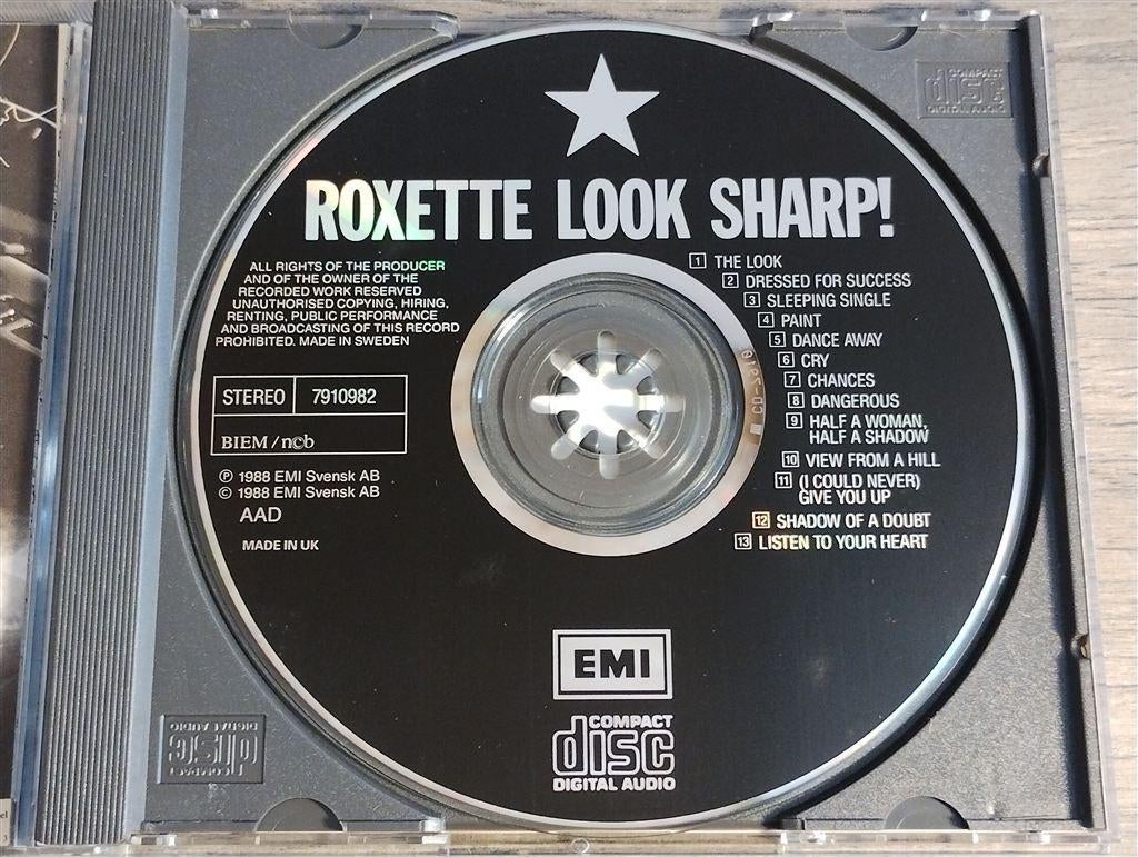 Roxette ‎– Look Sharp!, Ophalen of Verzenden, Zo goed als nieuw
