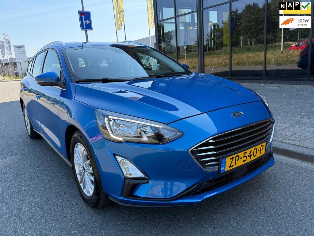 Ford Focus Wagon 1.0 EcoBoost Titanium Business/Navi/Camera/, Auto's, Ford, 125 pk, Gebruikt, Euro 6, Origineel Nederlands