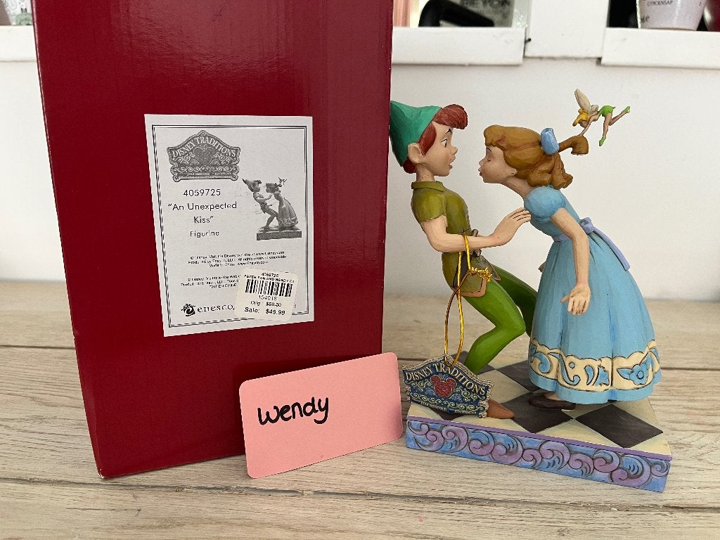 Jim Shore tradition Peter Pan en Wendy, Ophalen, Peter Pan of Pinokkio, Nieuw, Beeldje of Figuurtje