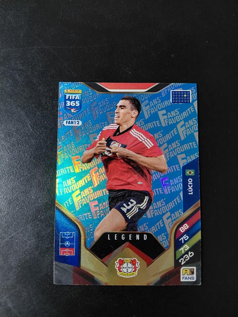 Lucio (blue parallel) panini legend, Ophalen of Verzenden, Nieuw, Buitenlandse clubs, Poster, Plaatje of Sticker