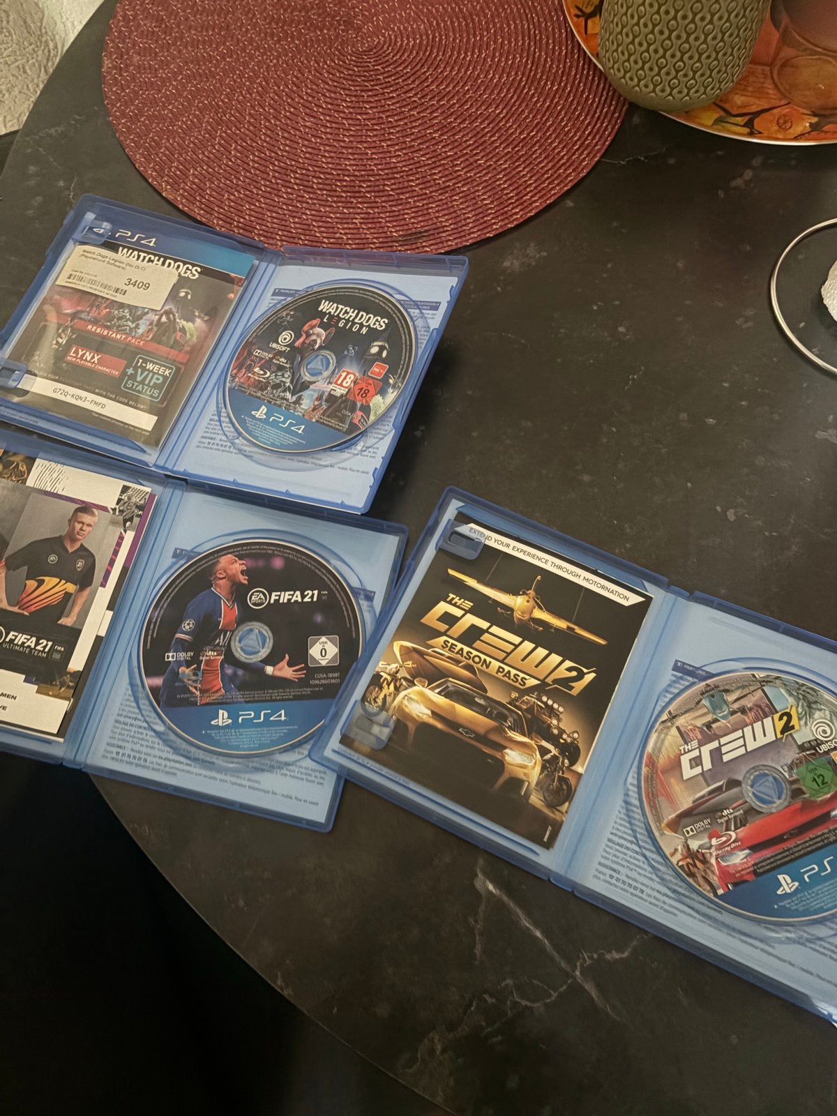 PS4 Games: Watch Dogs Legion, FIFA 21, The Crew 2, Avontuur en Actie, Online, Ophalen of Verzenden, Zo goed als nieuw