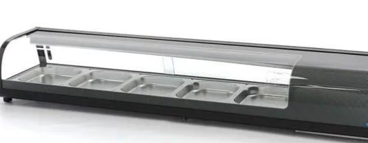 Sushivitrine / Tapasvitrine / opzetvitrine ZGAN, Ophalen, Koelen en Vriezen