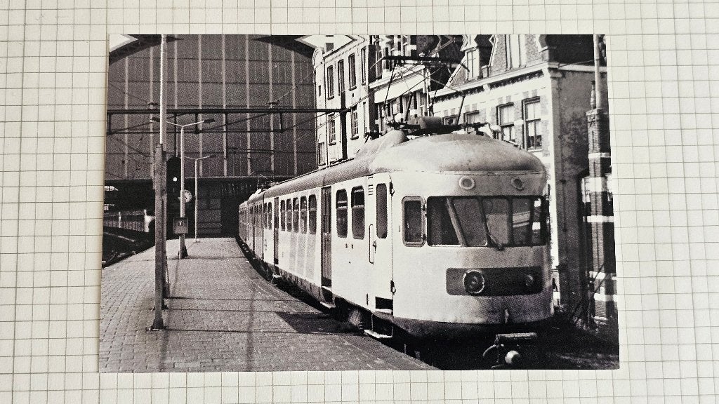 Foto TREIN NS Nederlandse Spoorwegen Muizeneus Mat 46, Verzamelen, Verzenden, Gebruikt, Trein, Overige typen