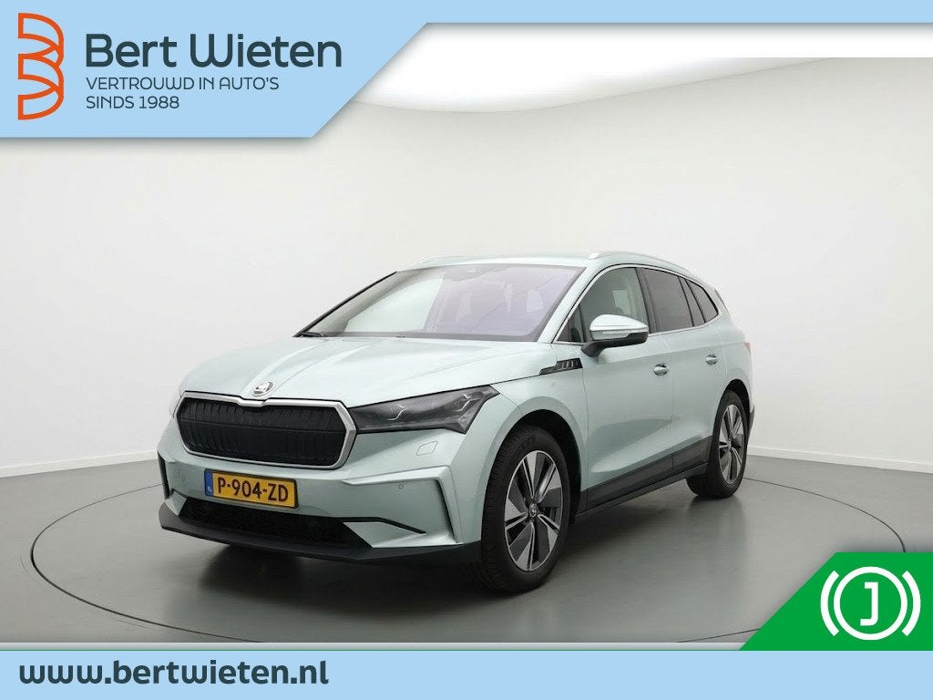 Skoda Enyaq iV 80 (bj 2022, automaat), Auto's, 0 cilinders, Gebruikt, 420 min, 204 pk