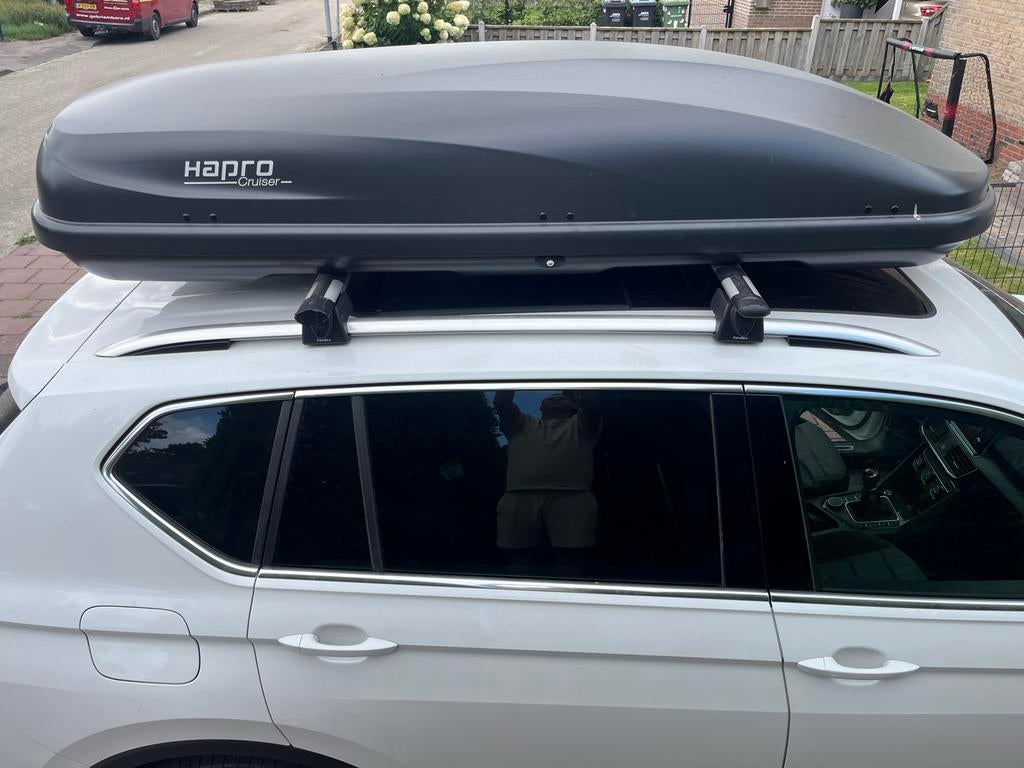 Hapro Cruiser 10.8 Antraciet 600L dakkoffer Te huur, Auto diversen, Dakkoffers, Ophalen, Nieuw