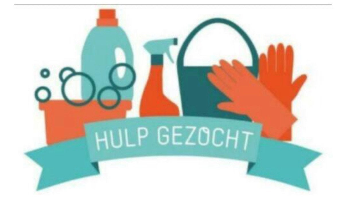 Gezocht: huishoudelijke hulp / schoonmaakster