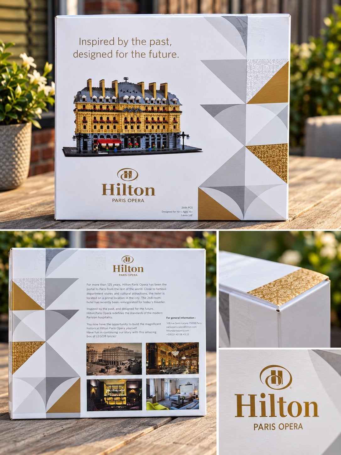 Hilton Parijs Opera LEGO Bouwset