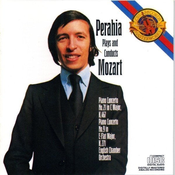 MOZART Piano concerto no. 21 & 9 CD PERAHIA CBS, Ophalen of Verzenden, Classicisme, Gebruikt, Orkest of Ballet