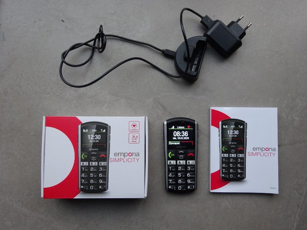 Emporia Simplicity / ouderentelefoon / seniorentelefoon, Gebruikt, Geen camera, Ophalen of Verzenden, Zonder simlock