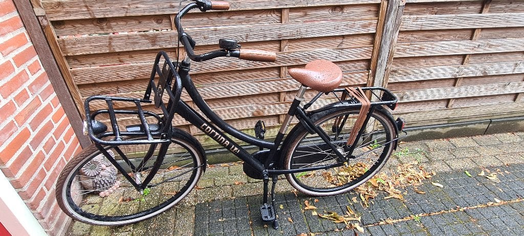 Cortina U4 fiets 28 inch, Terugtraprem, Gebruikt, Versnellingen, Cortina