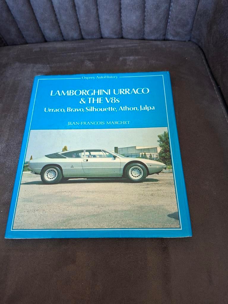 Lamborghini Urraco & The V8s - Osprey Auto History, Ophalen of Verzenden, Gelezen, Overige merken, Jean-François Marchet