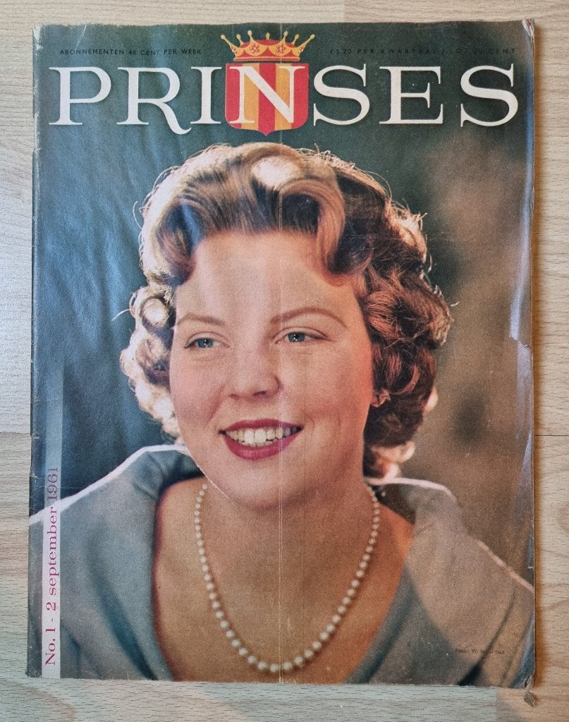 1e jaargang tijdschrift Prinses (1961/1962) – Los bewaard, Boeken, Ophalen of Verzenden, Gelezen, Overige typen