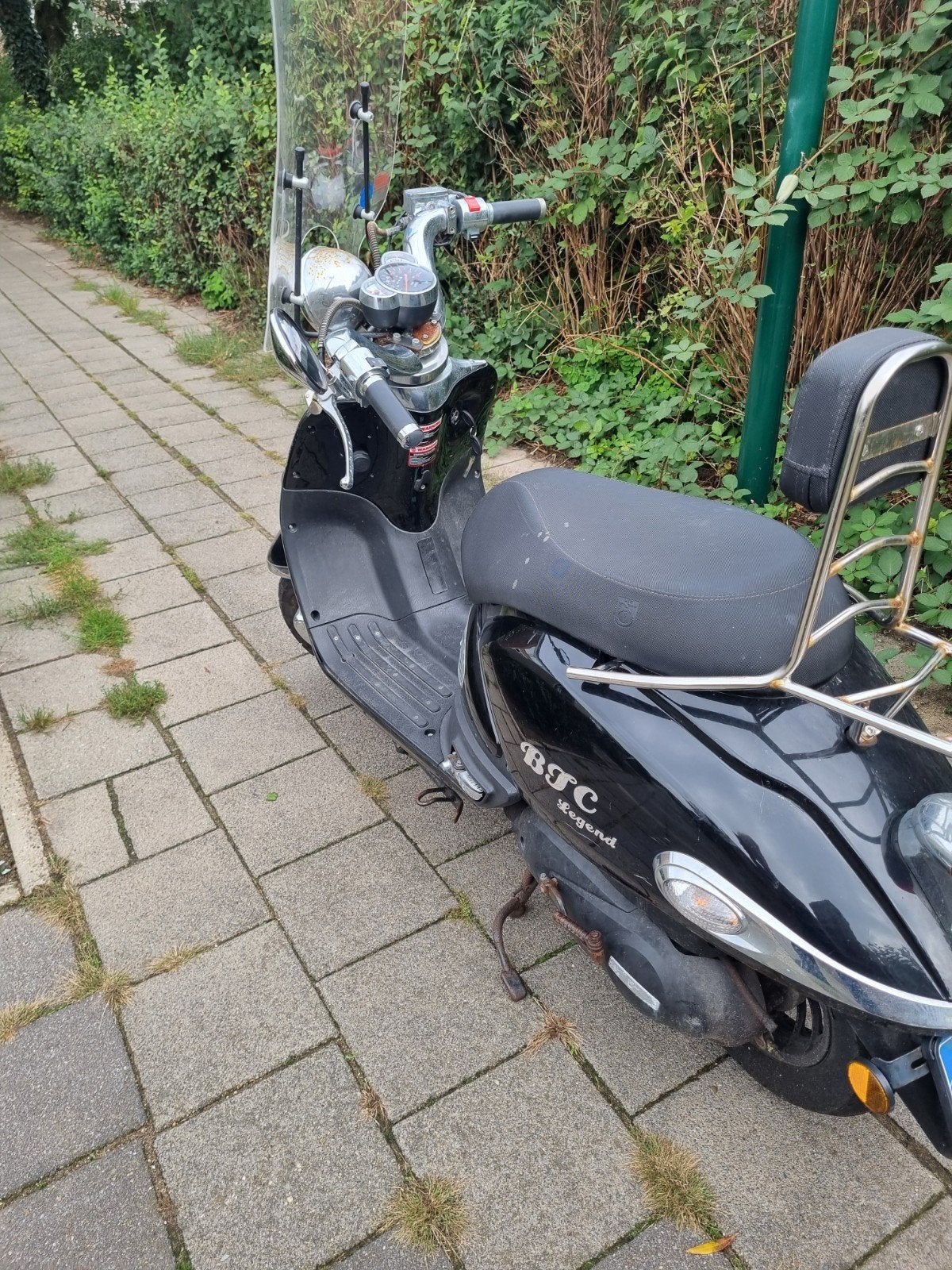 BTC Legend Scooter met blauwe kenteken, Fietsen en Brommers, Gebruikt, Benzine, Ophalen, Overige merken