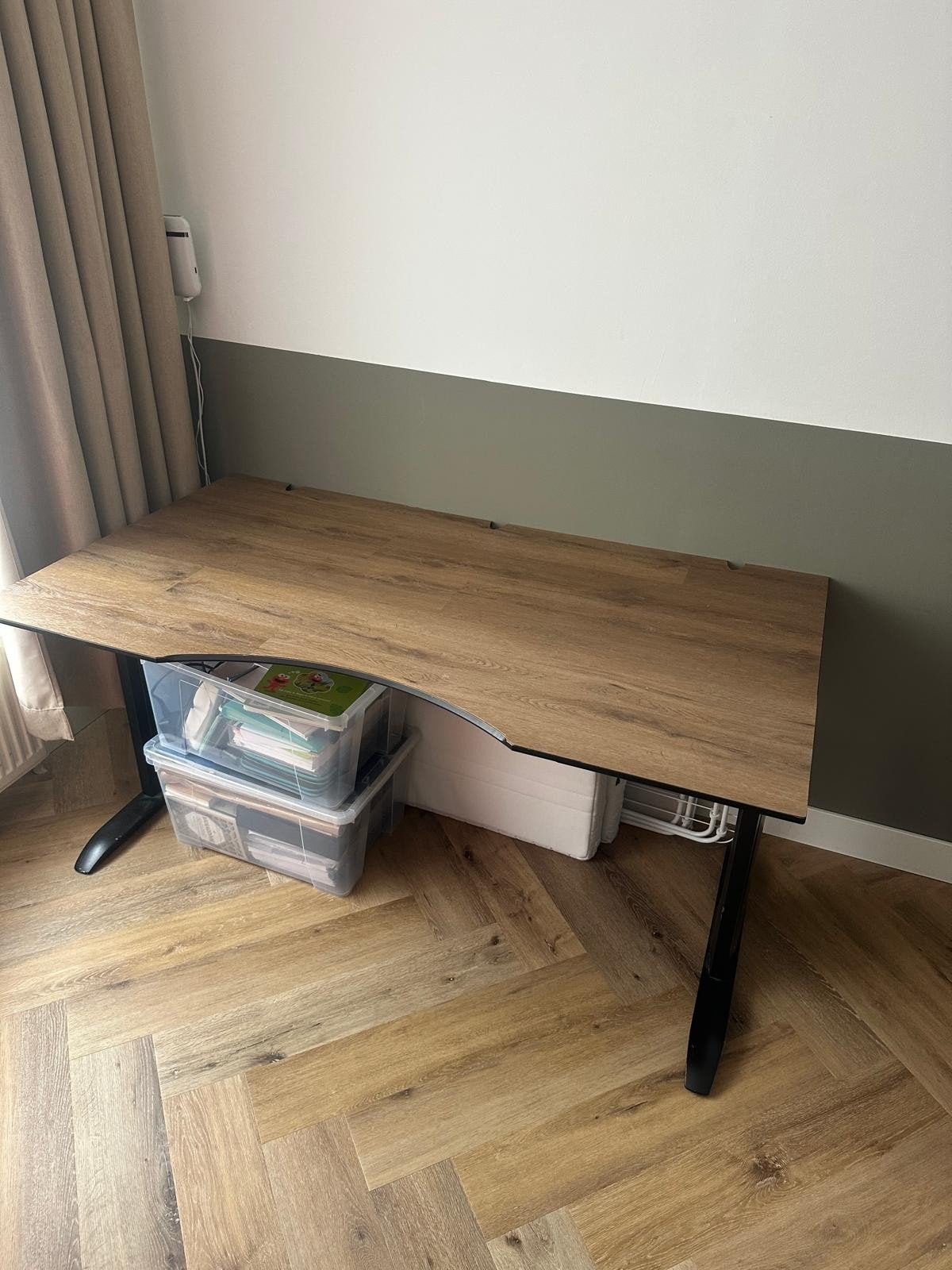 Bureautafel Trespa blad, Ophalen, Zo goed als nieuw, Meerkleurig, Overige typen