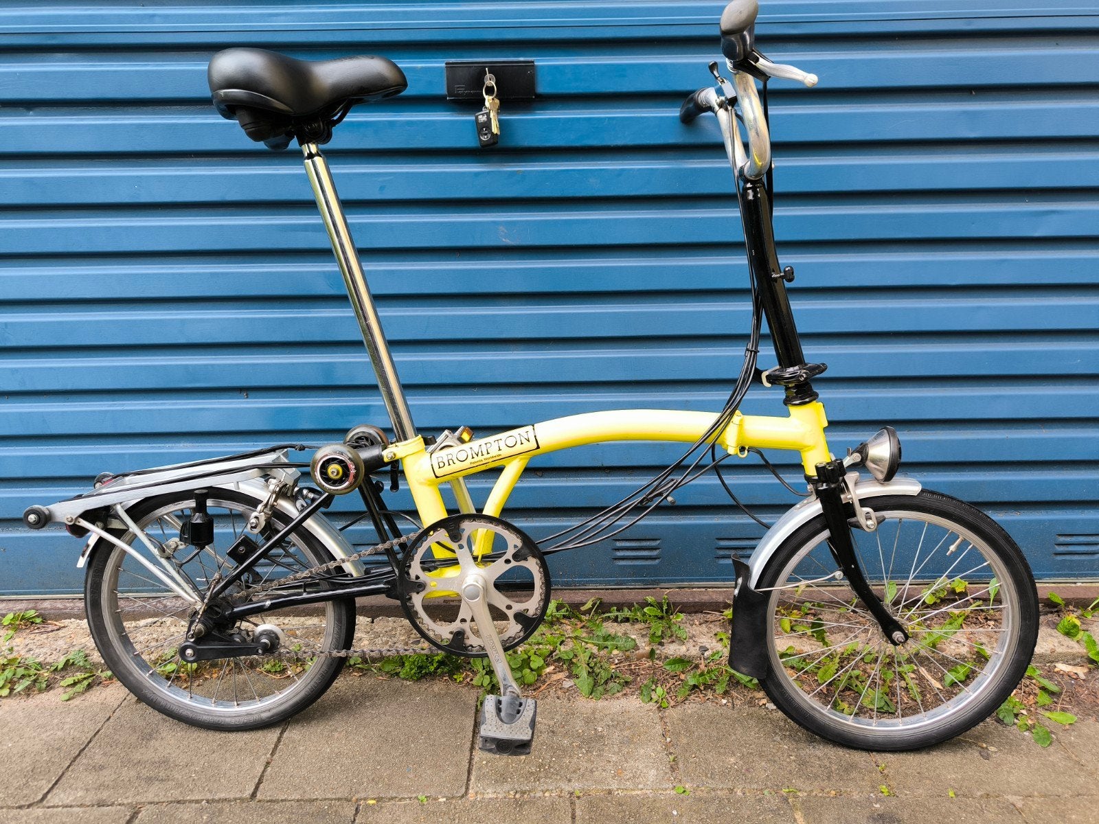Brompton Vouwfiets met 9 versnellingen, Gebruikt, Brompton, 16 tot 18 inch, Versnellingen