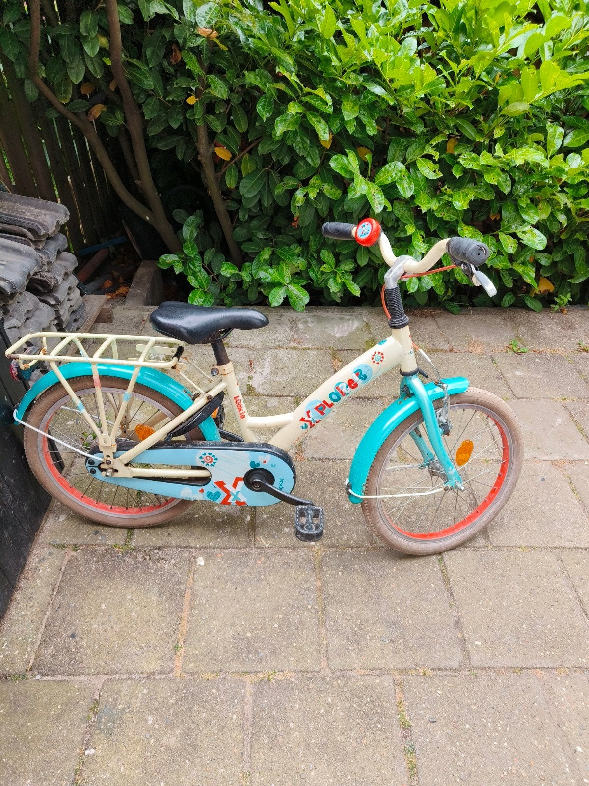 kinder fiets, Ophalen, Terugtraprem, Loekie, 16 tot 20 inch