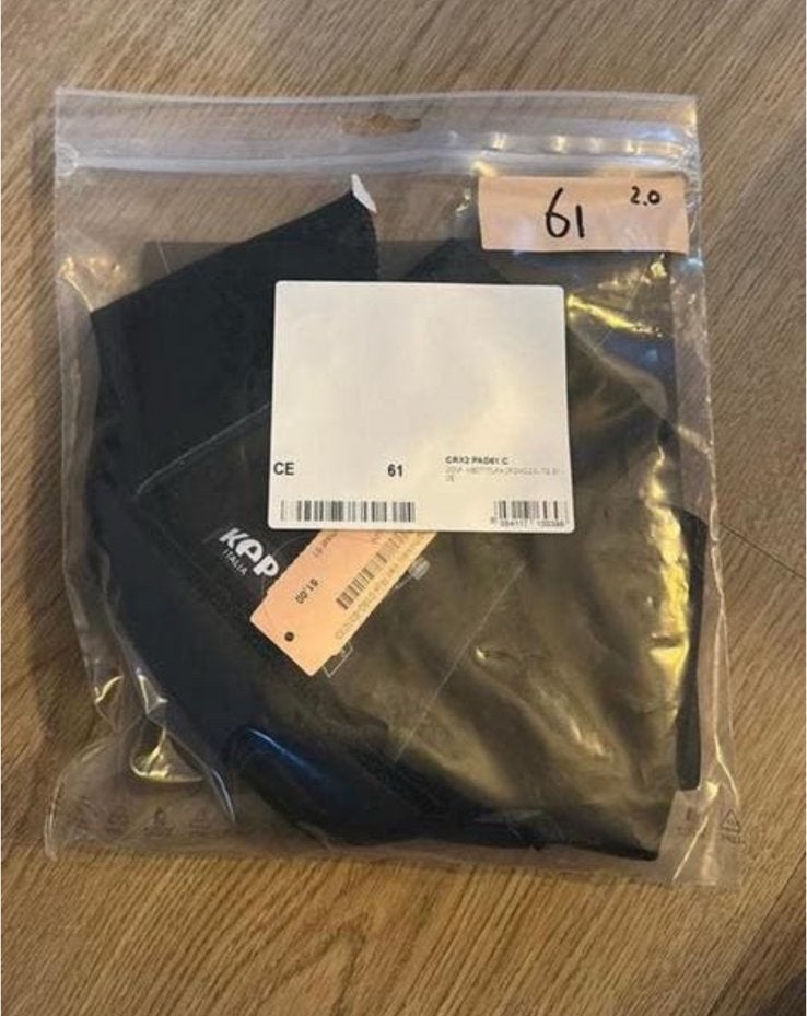 Kep italia liner maat 61 cromo 2.0 nieuw rond en ovaal, Ophalen of Verzenden, Zo goed als nieuw, Dressuur