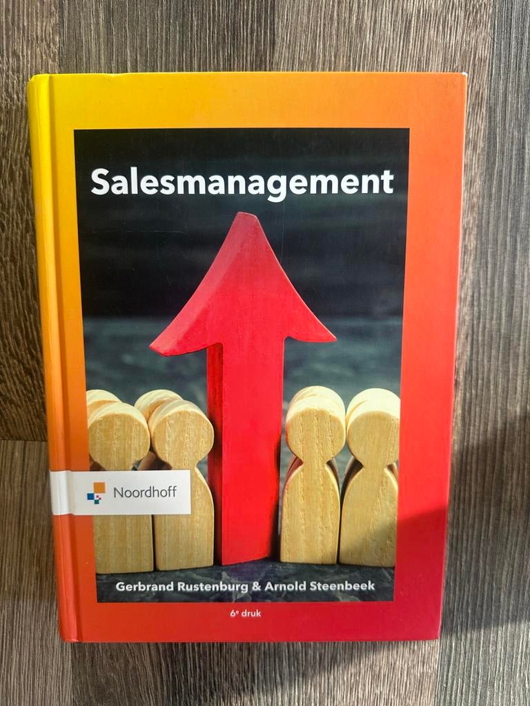 Salesmanagement - Gerbrand Rustenburg & Arnold Steenbeek, Ophalen of Verzenden, Gelezen, Economie en Marketing