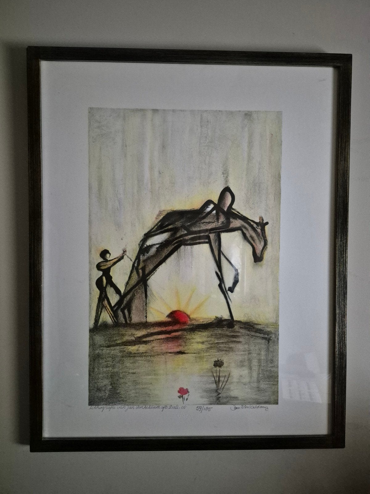 Le Cheval de Labeur - Dalí, Ophalen