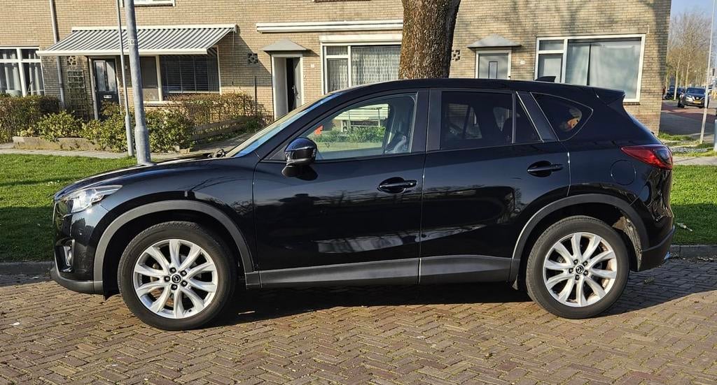 Mazda CX-5 2.0 118KW 4WD 2014 Zwart, 15 km/l, 1800 kg, Zwart, 160 pk