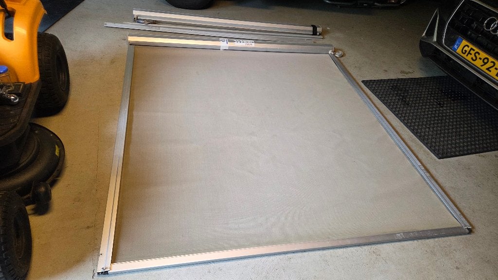 SCREENS 2 stuks klur beige, Tuin en Terras, Zonneschermen, Ophalen, Gebruikt, 150 tot 300 cm, 250 cm tot 450 cm