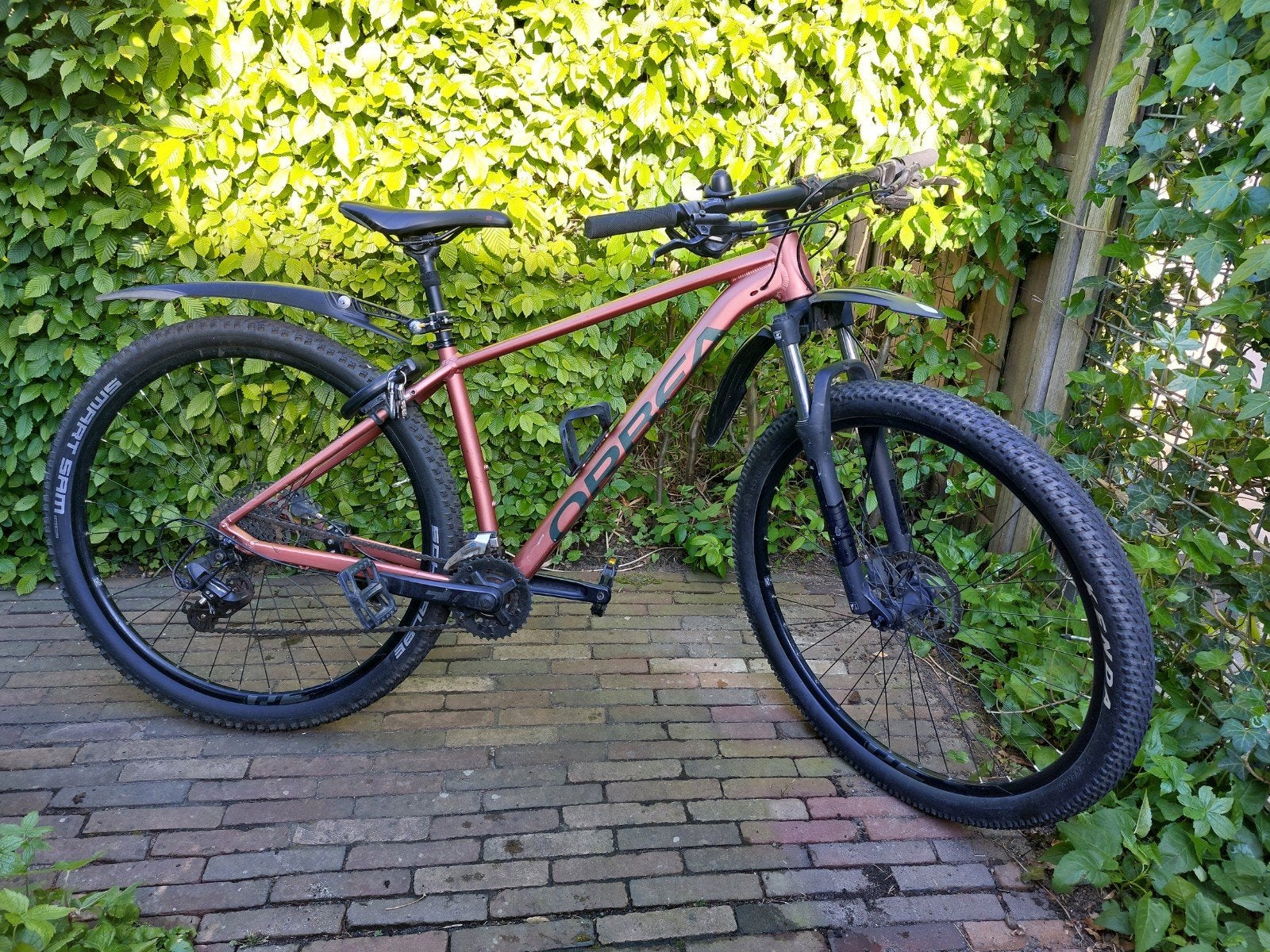 Mountainbike Orbea Onna "29 50 Brick Maat M + accessoires, Gebruikt, 49 tot 53 cm, Schijfrem, Ophalen