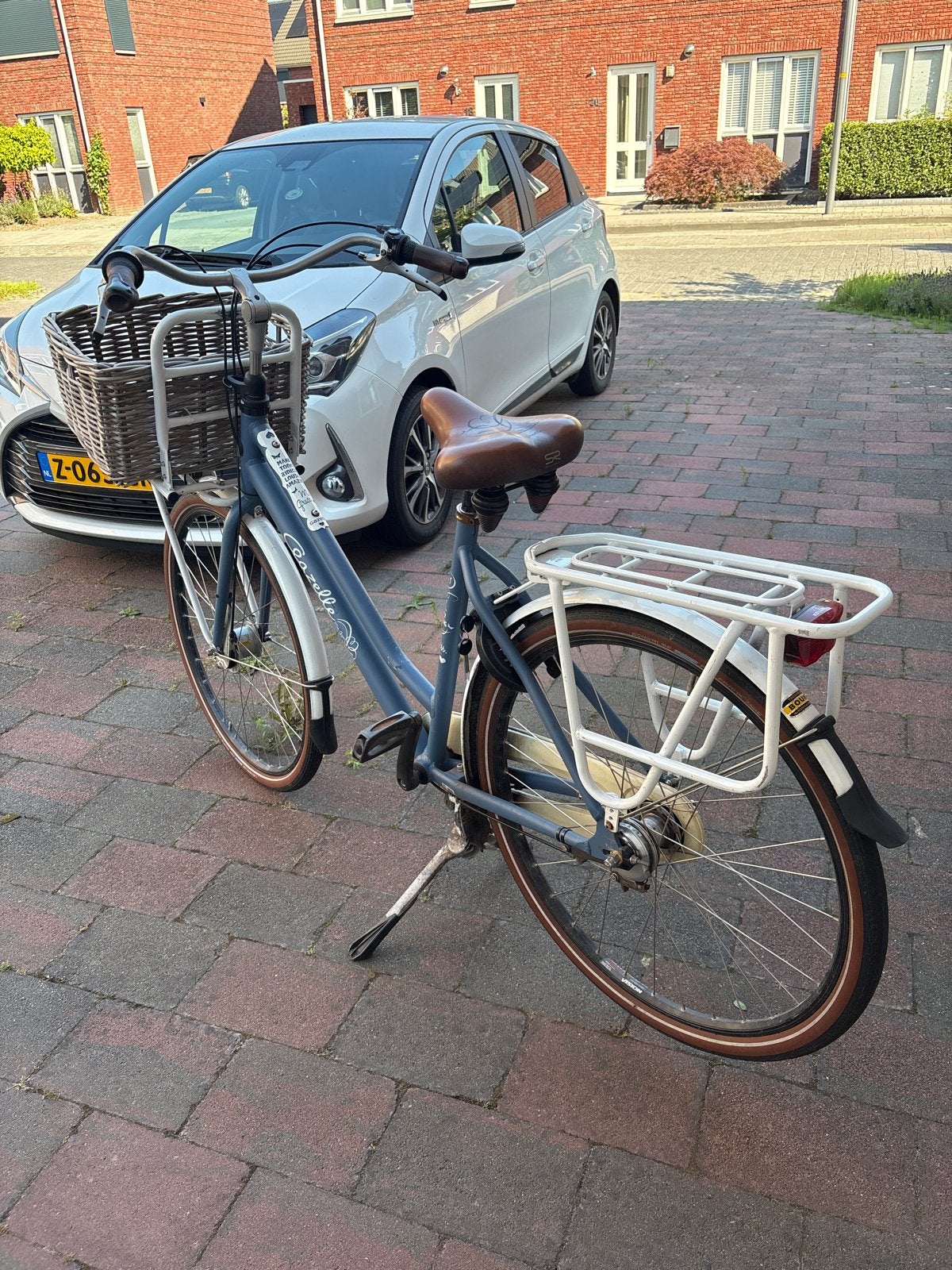 Gazelle fiets met mand en bagagedrager, Ophalen, Gebruikt, Versnellingen, 50 tot 53 cm