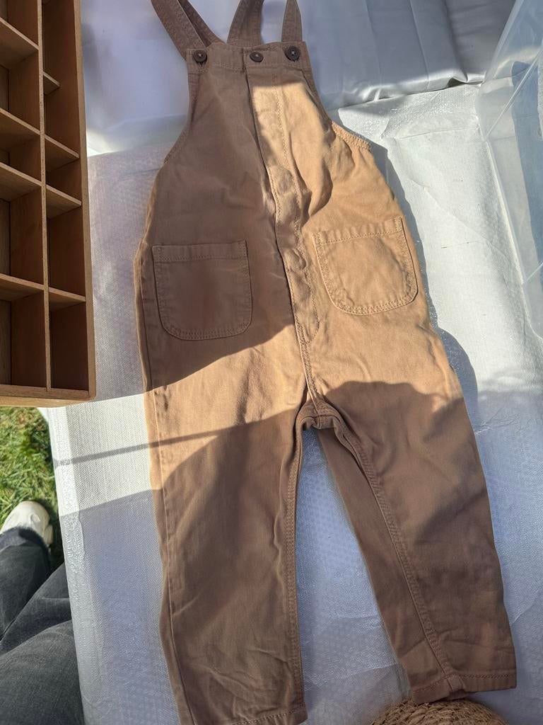 Hema tuinbroek maat 98, Kinderen en Baby's, Kinderkleding | Maat 98, Ophalen of Verzenden, Gebruikt, Jongen of Meisje, Broek