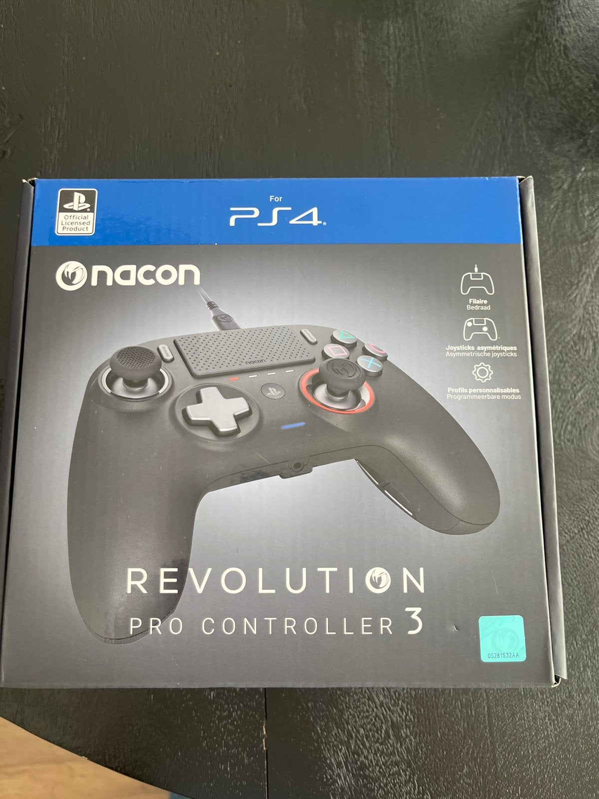 Nacon Revolution Pro Controller 3 voor PS4 - Zo goed als nie, Ophalen, Zo goed als nieuw, Met 1 controller, Pro
