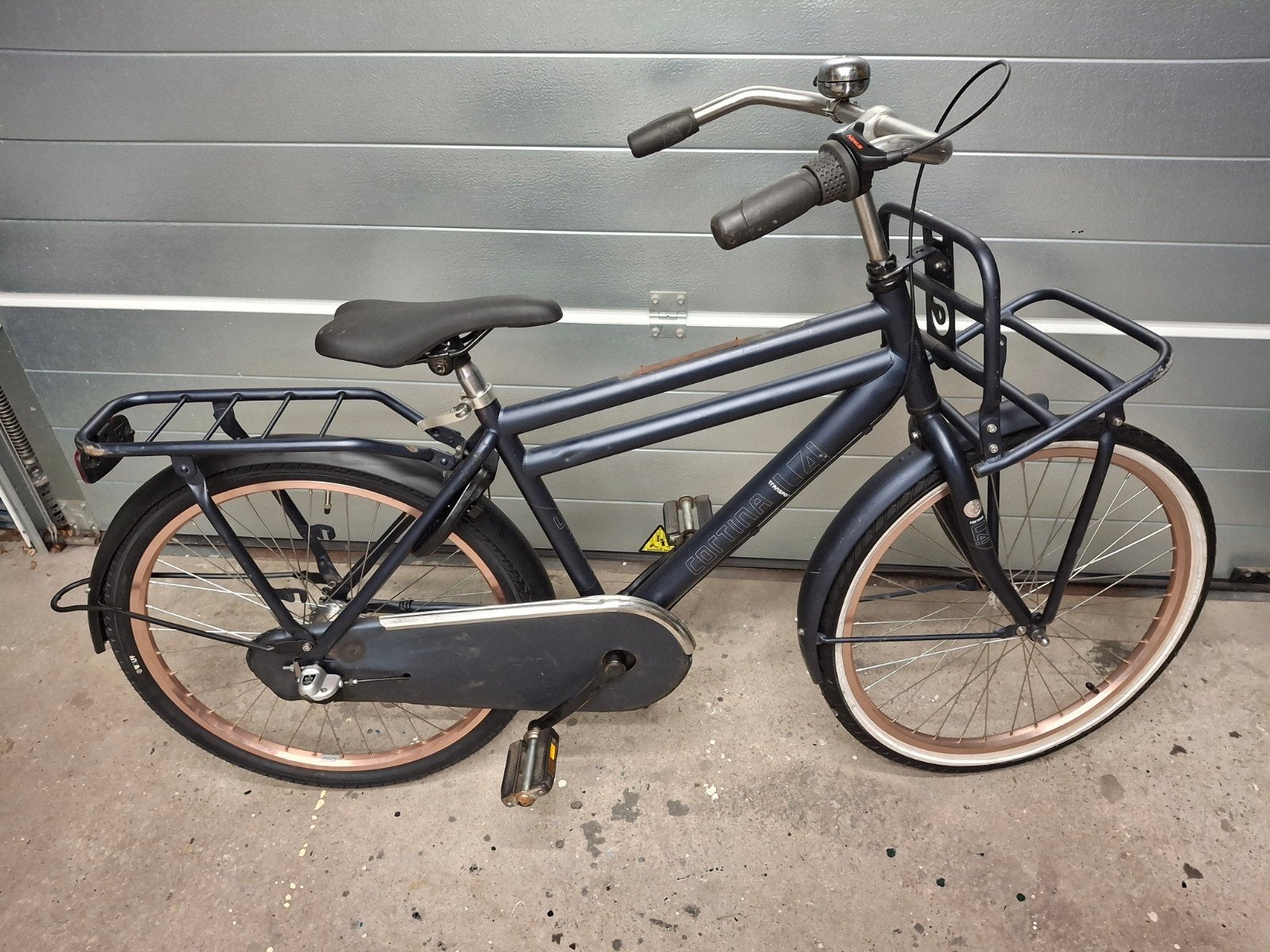 Jongens fiets, Ophalen, Gebruikt, 24 inch, Versnellingen