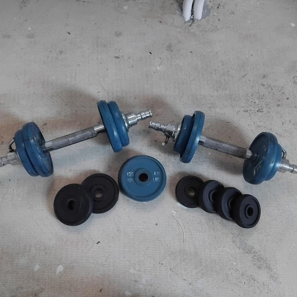 Dumbells, Sport en Fitness, Fitnessmaterialen, Ophalen, Gebruikt, Dumbbell