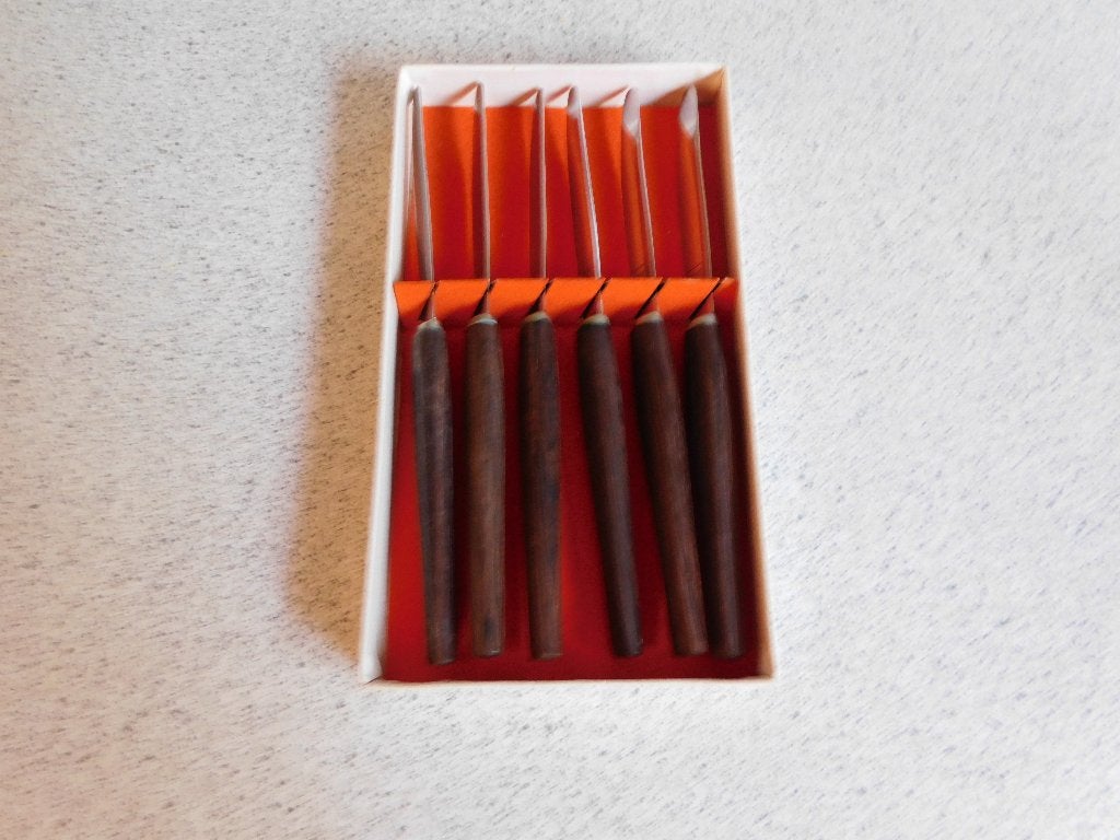 Set 6 Fruitmesjes in doos GRASOLI Solingen, Ophalen of Verzenden