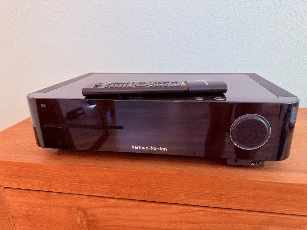 Harman Kardon BDS 2 Blu-ray Speler / Receiver, Zo goed als nieuw, 120 watt of meer, Stereo, Ophalen