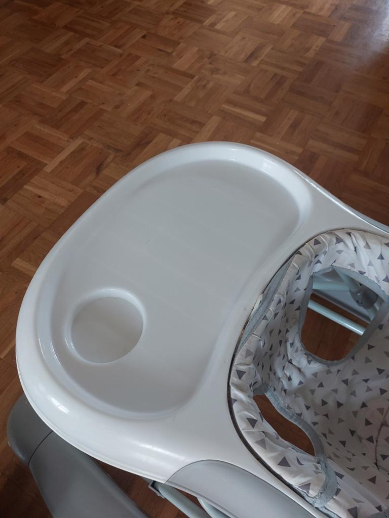 Babywalker met speelblad en verstelbare hoogte, Ophalen, Gebruikt