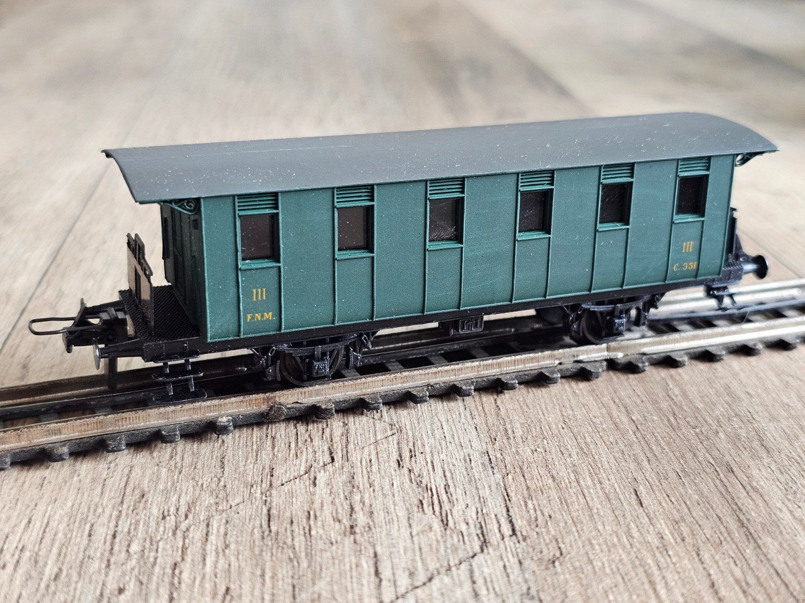 H0 Trix-Express/Rivarossi Wagon FS Italiaanse Spoorwegen, Gelijkstroom, Trix, Ophalen of Verzenden, Nieuw