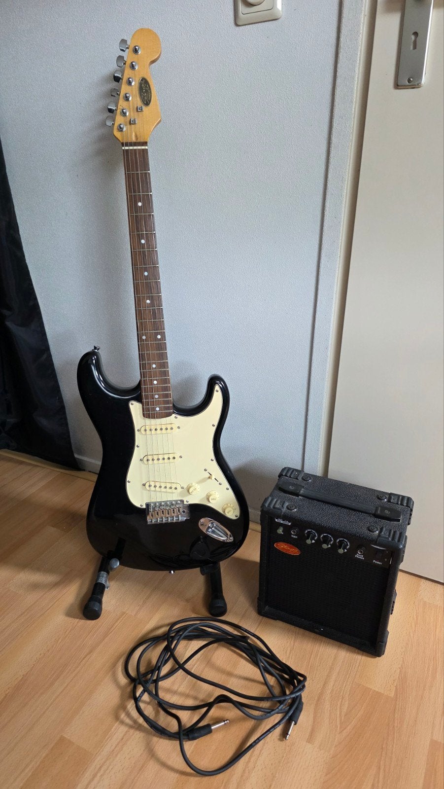 Stagg Elektrische Gitaar & Lapaz Akoestische Gitaar, Ophalen, Klassieke of Spaanse gitaar