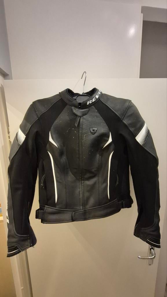 REV'IT XENA 4 motorjas dames, Ophalen of Verzenden, Tweedehands, Dames, Jas | leer