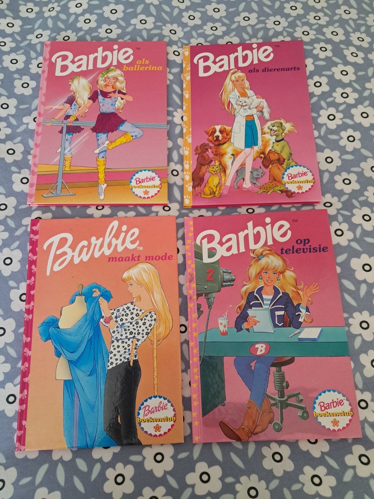 Barbie boeken - 4 stuks - Barbie Boekenclub, Boeken, Kinderboeken | Jeugd | onder 10 jaar, Ophalen of Verzenden