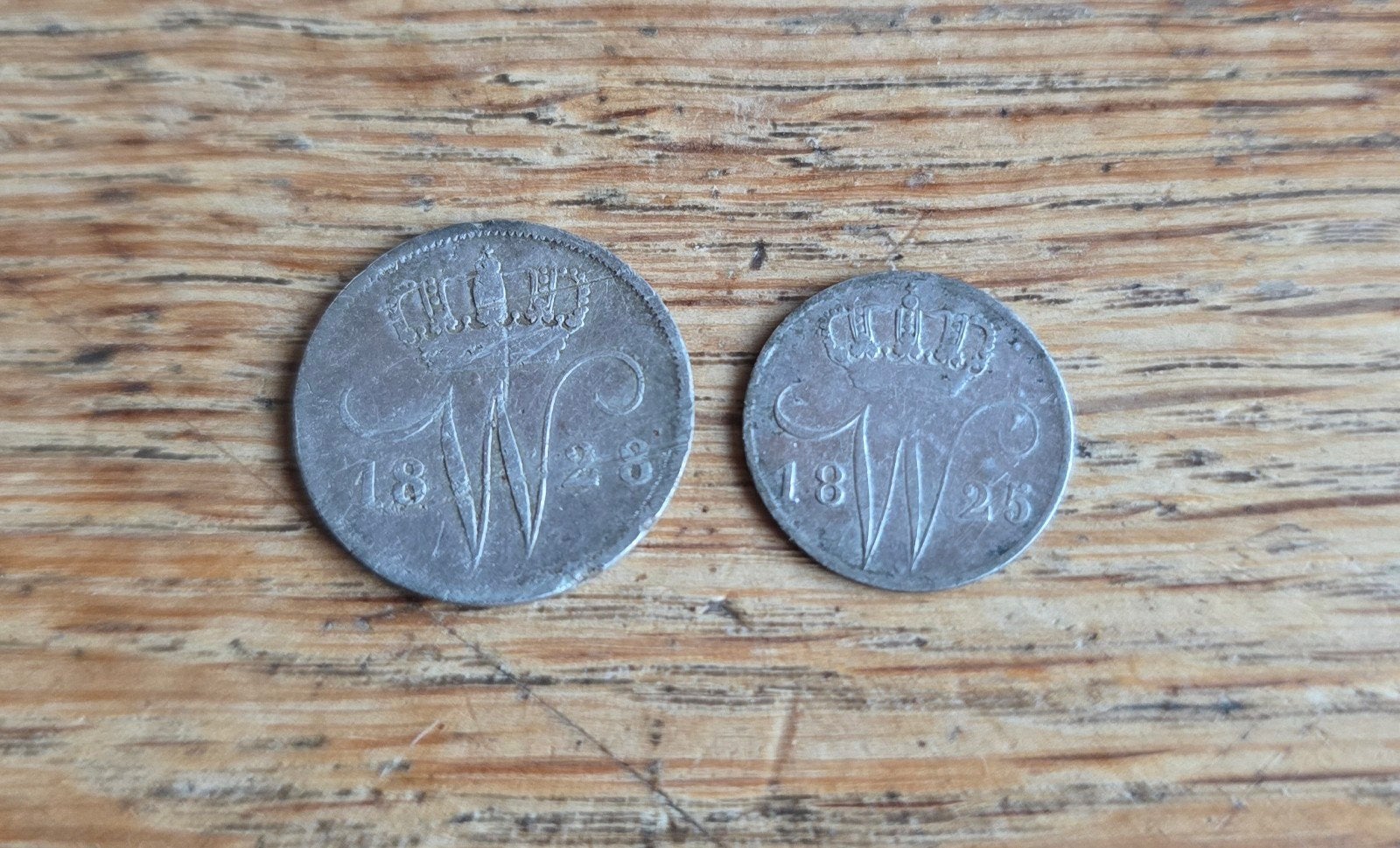 Setje 5 en 10 cent 1825/1828 - Willem I (bodemvondst), Verzenden
