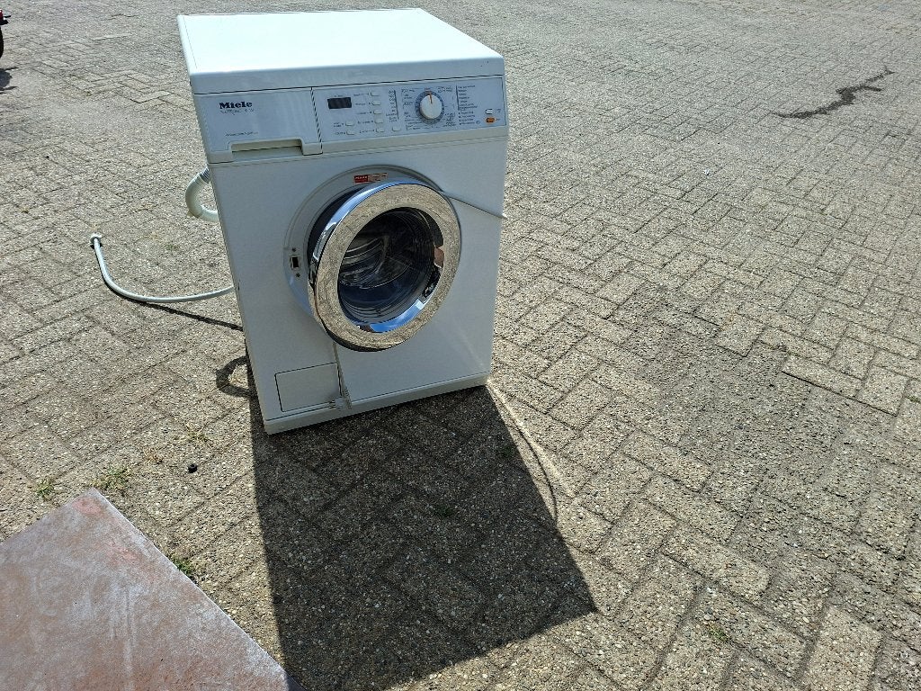 miele wasmachine 1600 toeren, Ophalen, Gebruikt, 1600 toeren of meer, 85 tot 90 cm