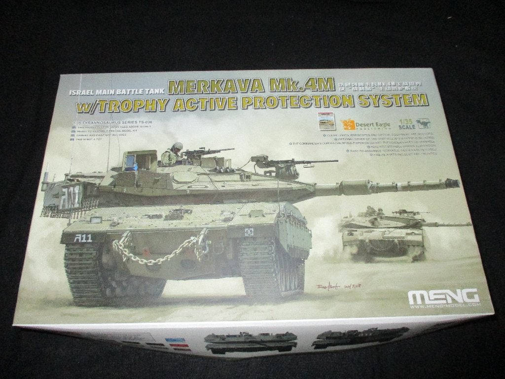 H-826,MENG 1-35,NO,TS-036,Israel Main Battle Tank Merkava Mk, Overige merken, 1:32 tot 1:50, Overige typen, Nieuw