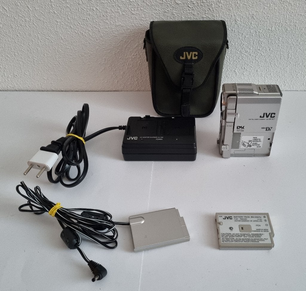 JVC GR-DVX7 MiniDV Digital Video Camera Camcorder, Mini dv, Gebruikt, JVC, 20x of meer