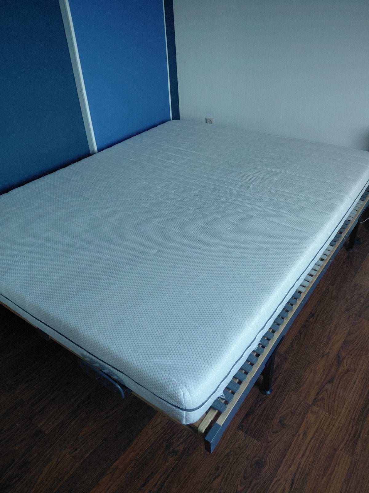 Promiflex 5000 Electro Lattenbodem met Matras 160x200, Huis en Inrichting, Ophalen, Gebruikt, Tweepersoons, Matras