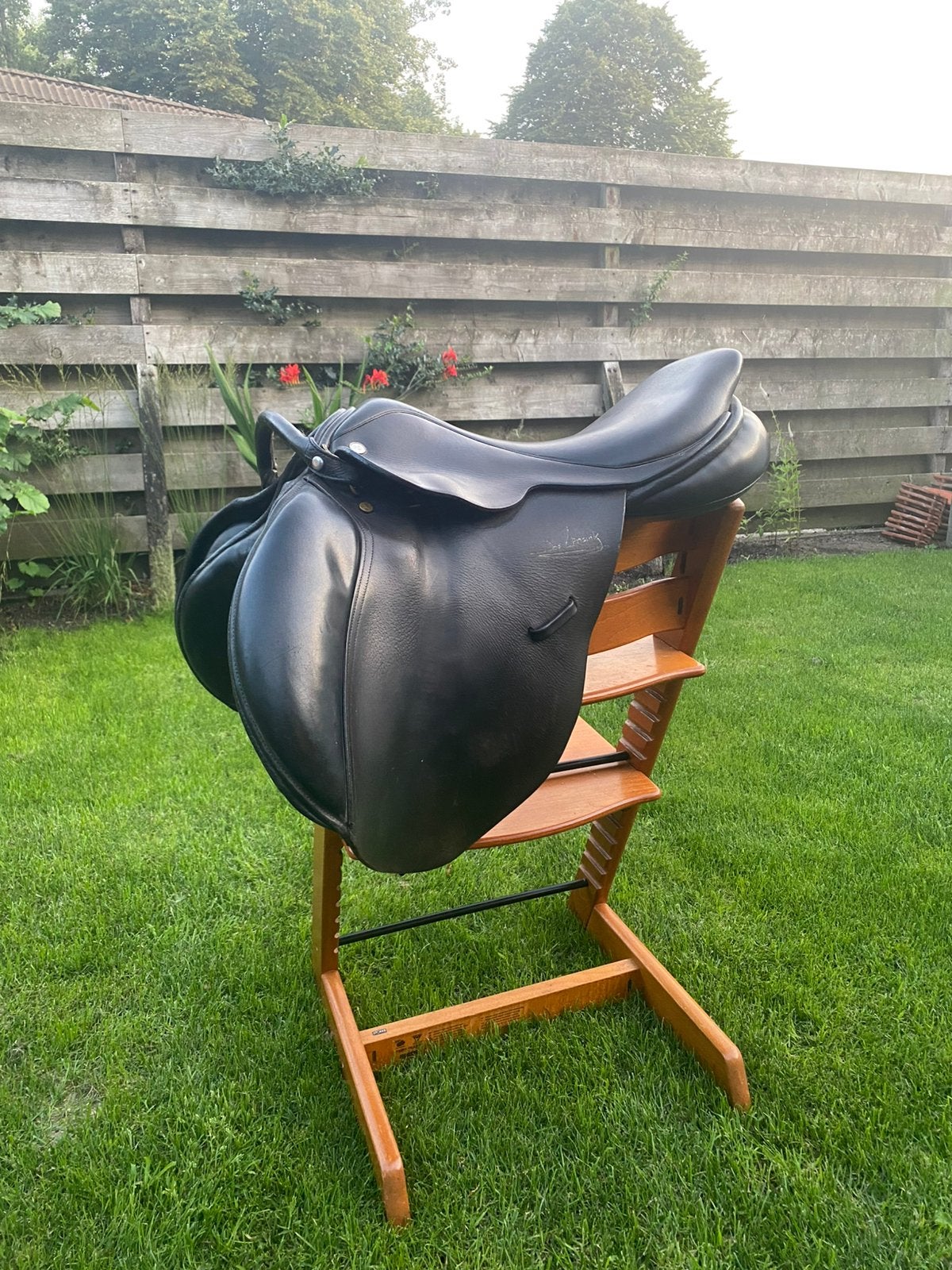BR Jos Lansink Springzadel 17,5 inch, Dieren en Toebehoren, Ophalen, Gebruikt, Springen