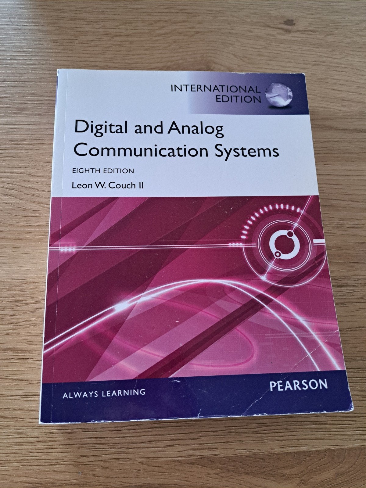 Digital and Analog Communication Systems (8th edition), Ophalen of Verzenden, Zo goed als nieuw, Leon W. Couch