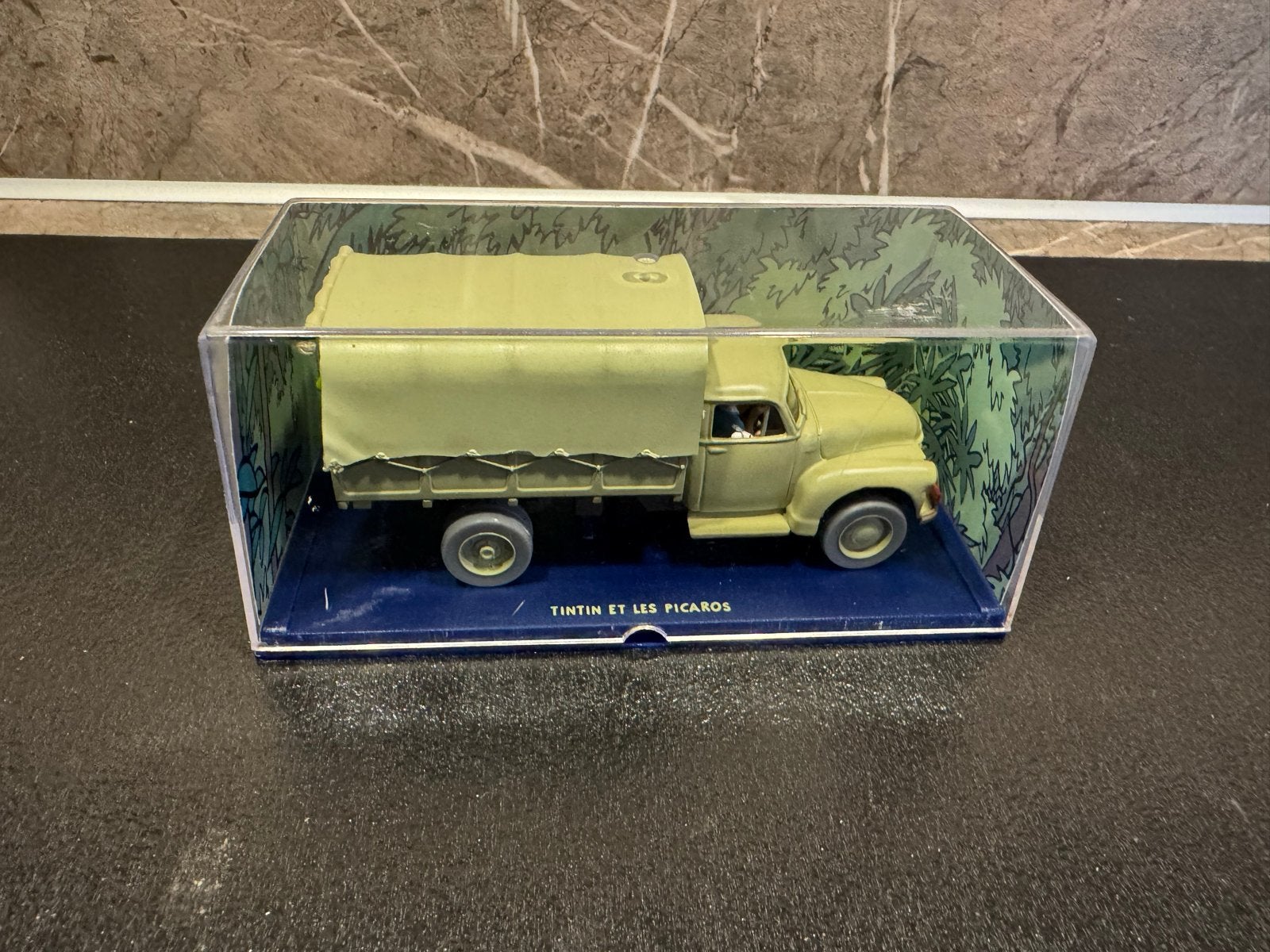 Kuifje en de Picaro's Legertruck Modelauto, Ophalen of Verzenden, Zo goed als nieuw, Overige typen